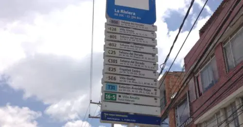 PARADERO SITP CARRERA 111C X CALLE 70B  256A05